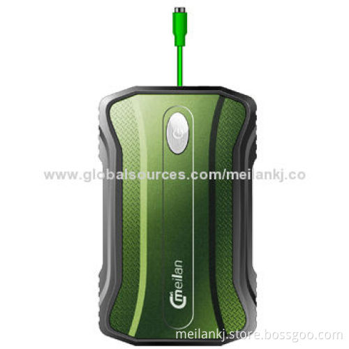 6600mAh waterproof power bank manufacturer, with SOS light function, easily fixed on the bike